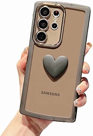 Xayah kompatibilan sa Samsung Galaxy S22 ultra futrolom za telefon Slatka 3D LJUBAV SUSE SUSE STUČE ZAŠTITA Objektiva Objektiv meka