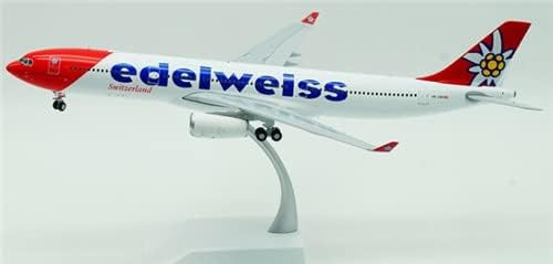 JC Wings Švicarska Edelweiss za Airbus A330-300 HB-JHR 1/200 Diecast zrakoplov unaprijed izgrađeni model