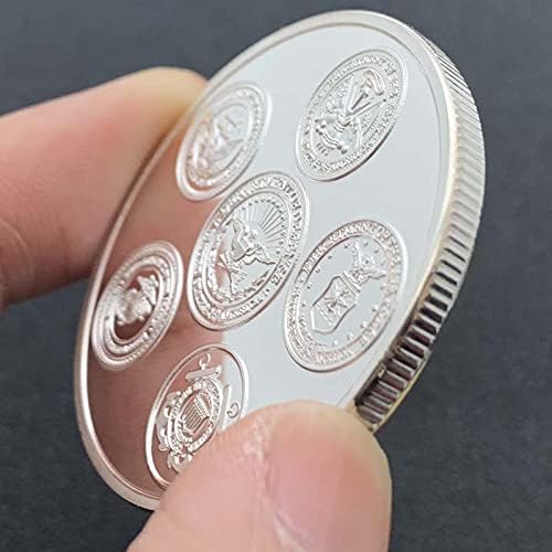 U.S. Pet vojske Storm Silver Medallions Kolekcionarski predmeti igraju magične zlatne kovanice komemorativne kovanice