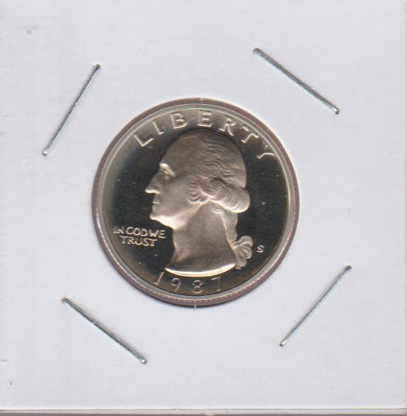 1987. S Washington Quarter US Mint Mint State