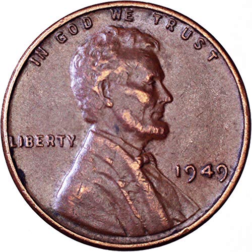 1949. Lincoln Wheat Cent 1c vrlo fino