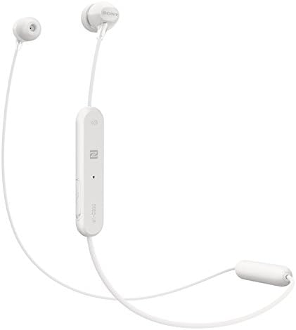 Sony Wi -C300/W In -Ear Bluetooth® uši - kompatibilni s glasovnim asistentom - bijeli